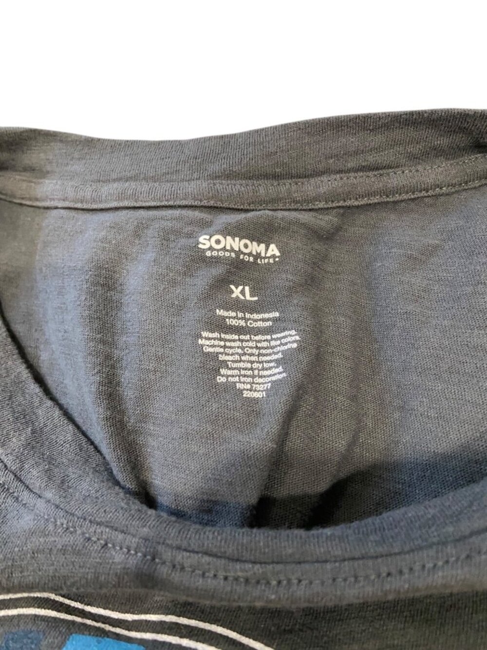 Sonoma Good Days Ahead Tank Top Gray Size XL Festival Hippie Boho Summer Coastal - Picture 3 of 10